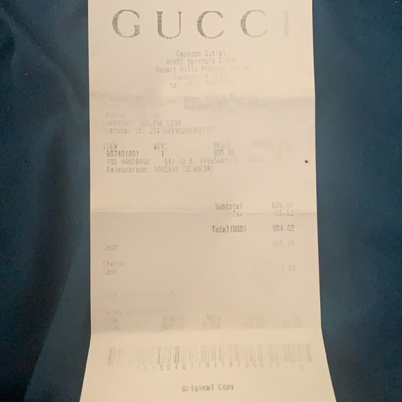 Red Gucci’s hand bag - Picture 12 of 14